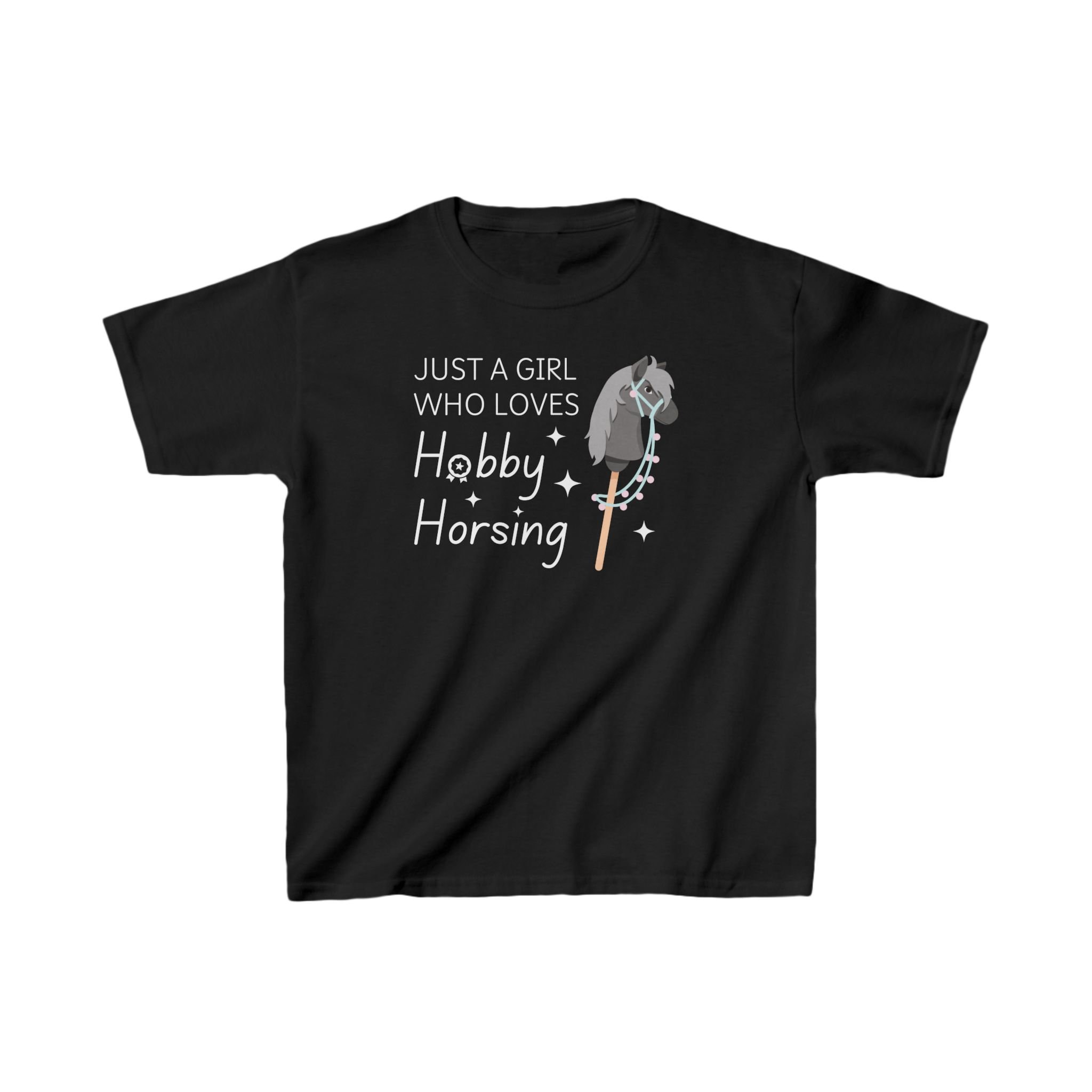 Hobby Horse Shirt Kids And Adult, Girl Hobby Horsing Tee, "Just A Girl Who Loves HobbyHorsing", Stick Horse Lover Gift, Perfect Present