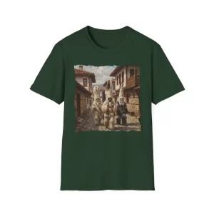 kukeri bulgaria t shirt green Bansko