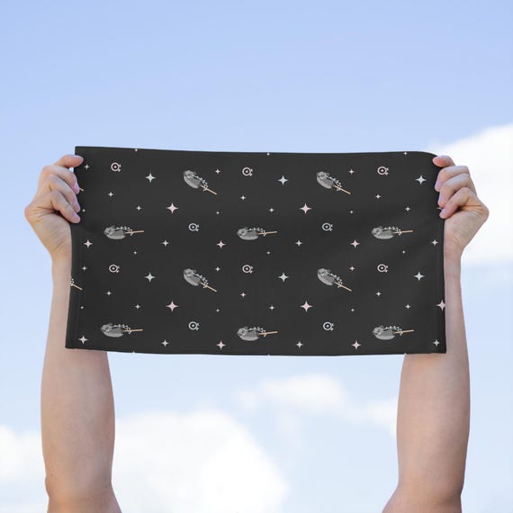 hobby horse face towel