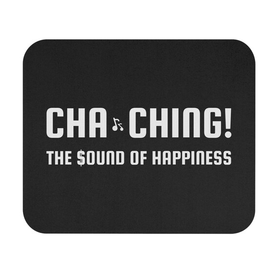 cha-ching-mouse-pad-business-owner-gift-for-entrep Cha Ching Mouse Pad: Business Owner Gift - Estelle Gift Shop