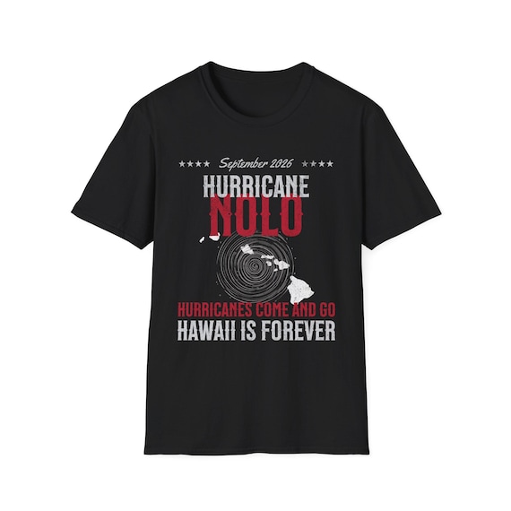 Hurricane Nolo T-Shirt | Hawaii Storm Tee - Estelle Gift Shop